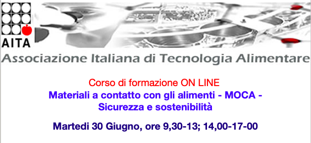 Materiali a contatto con gli alimenti - MOCA -Sicurezza e sostenibilità